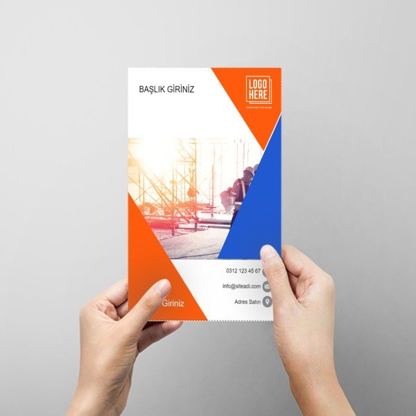 Emlak Broşür online tasarla
