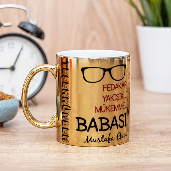 En Fedakar Baba Kupa Bardak online tasarla