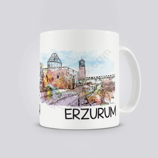 Erzurum Tasarımlı Kupa Bardak online tasarla