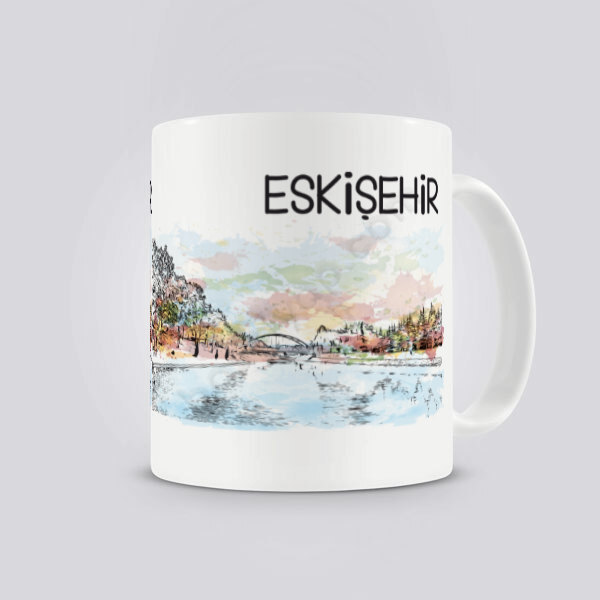 Eskişehir Tasarımlı Kupa Bardak online tasarla