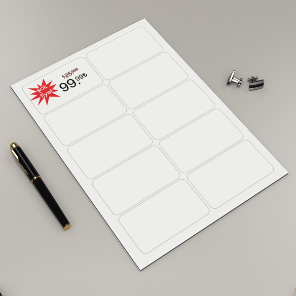 İndirim online tasarla