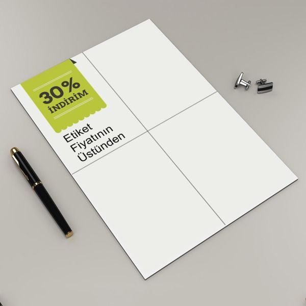 İndirim online tasarla