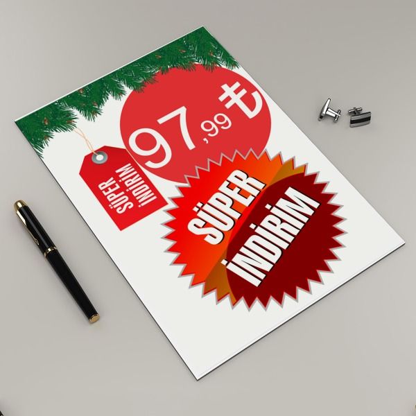 İndirim online tasarla