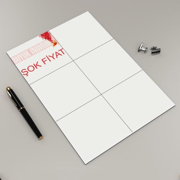 İndirim online tasarla