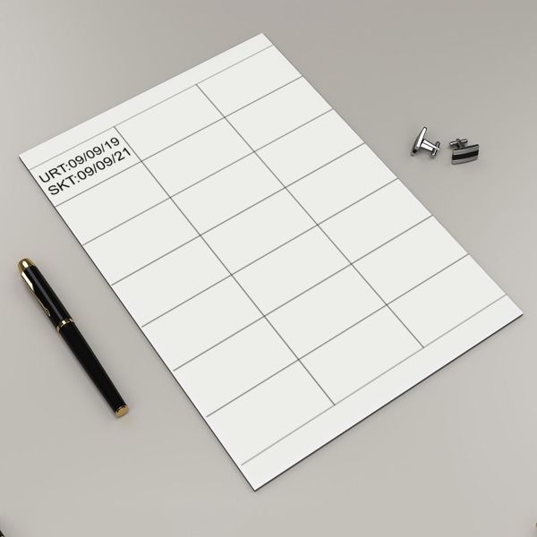 Kullanım Tarihi online tasarla