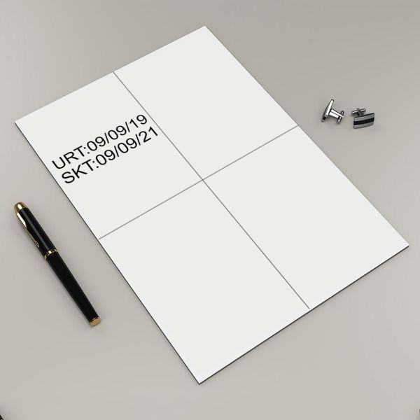 Kullanım Tarihi online tasarla