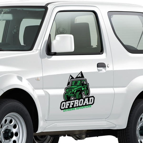Extreme Adventure Offroad Sticker online tasarla