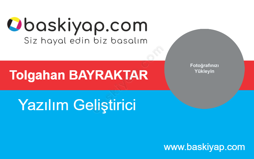 Firma İçin Yaka Kartı Çipli online tasarla