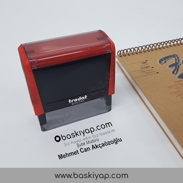 Trodat 4915 Büyük Boy Firma Kaşesi 2 online tasarla