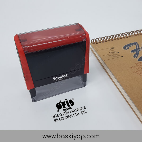 Trodat 4915 Büyük Boy Firma Kaşesi 3 online tasarla