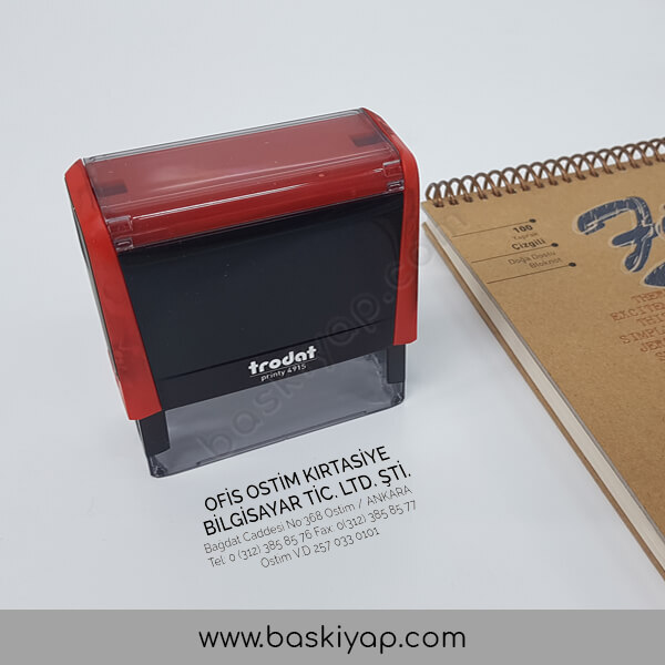 Trodat 4915 Büyük Boy Firma Kaşesi 4 online tasarla