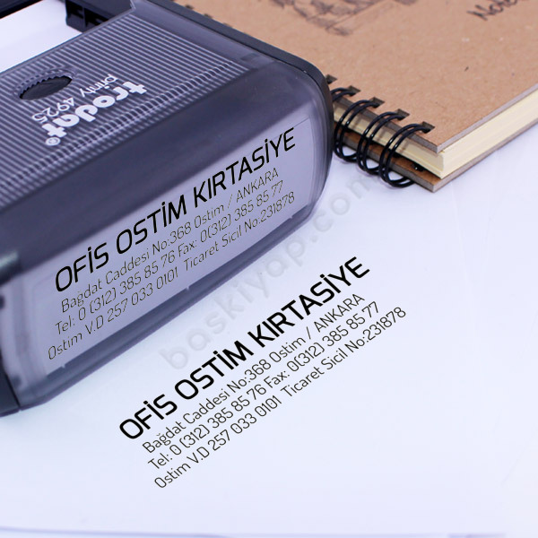 Trodat  Mega Boy Firma Kaşesi 5 online tasarla