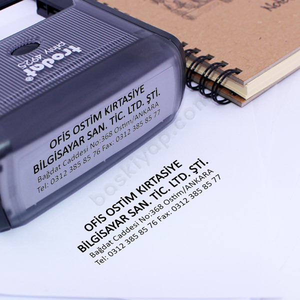 Trodat  Mega Boy Firma Kaşesi 7 online tasarla