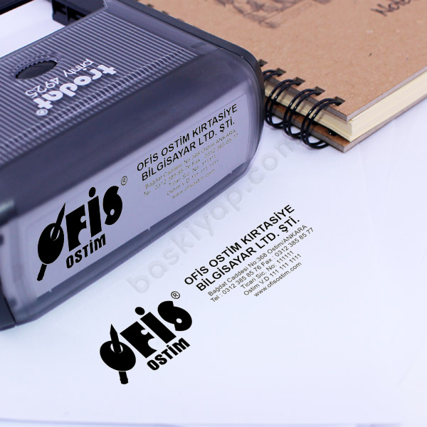 Trodat  Mega Boy Logolu Firma Kaşesi online tasarla