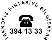 Firma Kaşesi online tasarla