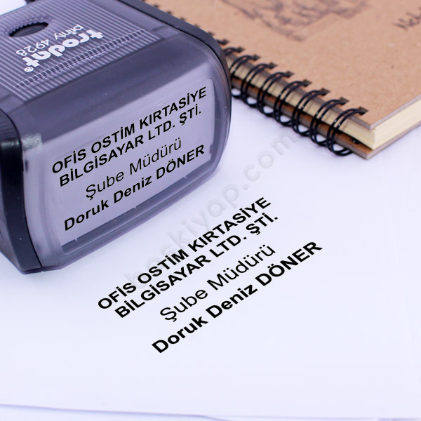 Firma Kaşesi Örneği online tasarla