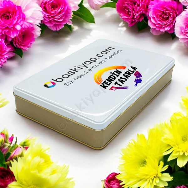 Firmalara Özel Baskılı Teneke Kutu online tasarla