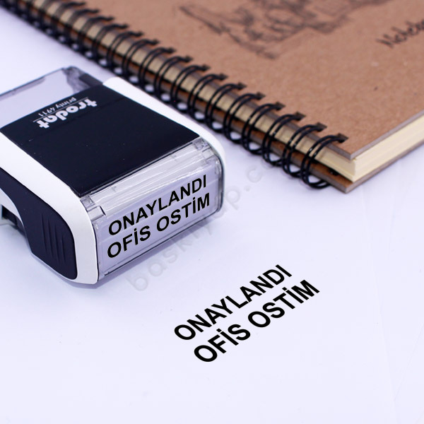 Firmaya Özel Onaylandı Kaşesi online tasarla