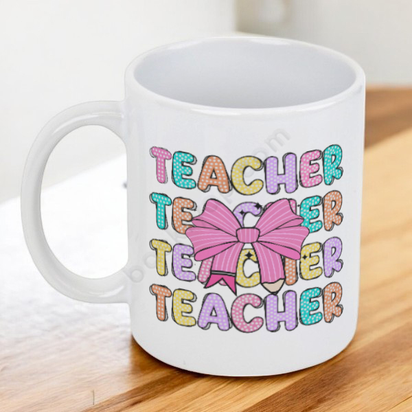 Fiyonklu Teacher Tasarımlı Kendin Tasarla Baskılı Kupa – Kendin Tasarla Baskılı Kupa tasarımı