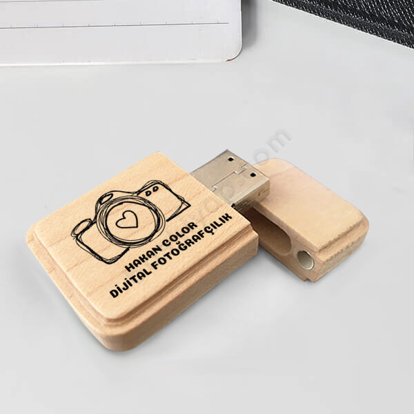 Fotoğraf Makinesi Tasarım Baskılı Flash Bellek online tasarla