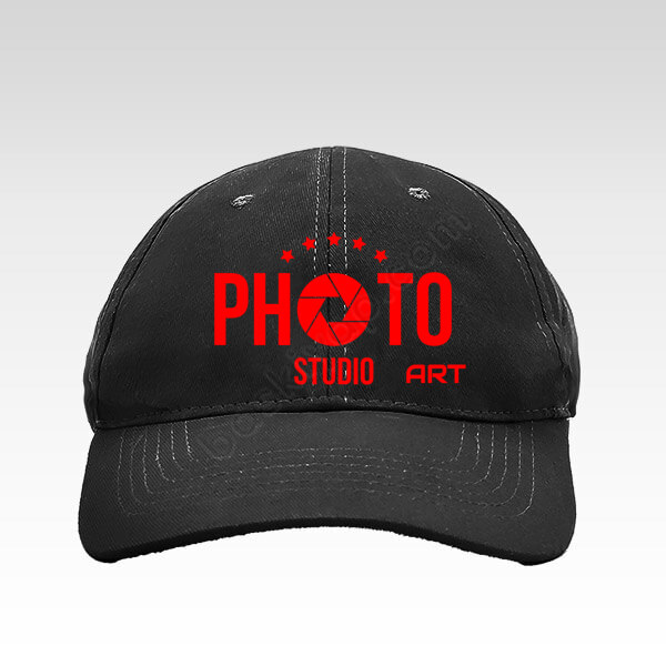 Fotoğrafçı Tasarımlı Siyah Bez Şapka online tasarla