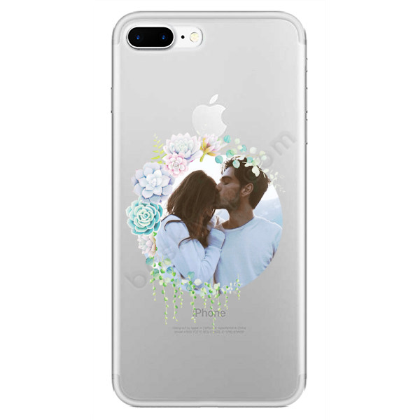 Fotoğraflı Ve Çiçekli Iphone 7 Plus Kılıf online tasarla