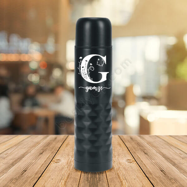 Gamze İsim Baskılı Tasarımlı Termos online tasarla