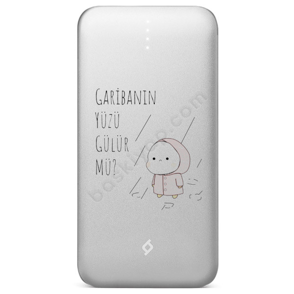 Garibanın Yüzü Gülür Mü  Tasarımlı Powerbank online tasarla