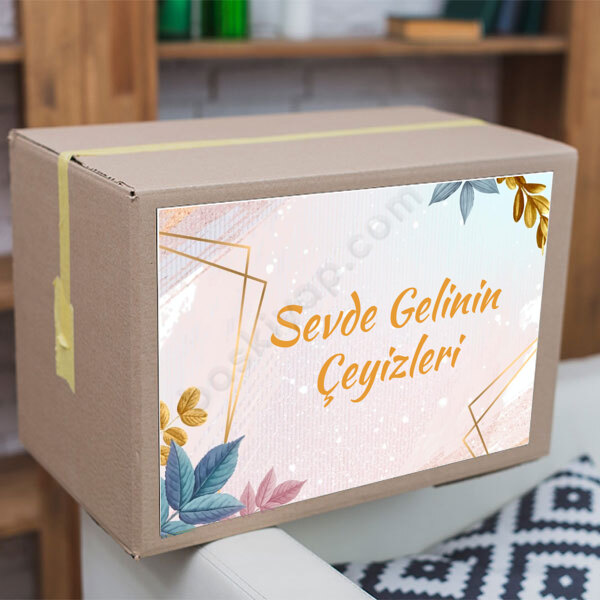 Gold Çerçeveli online tasarla