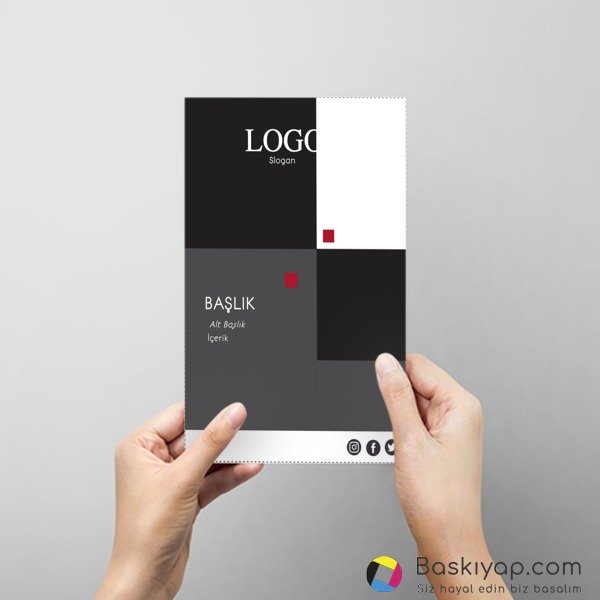 Gri Siyah Kurumsal online tasarla