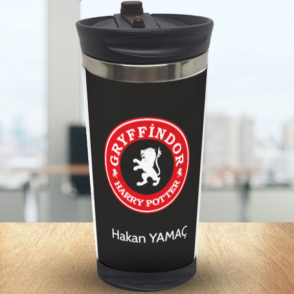 Gryffindor Harry Potter Tasarım Termos online tasarla