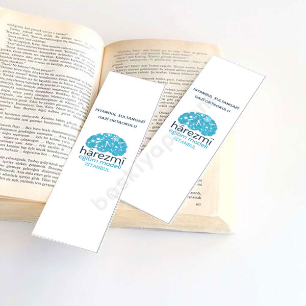 Harezmi Eğitim Modeli Kitap Ayracı online tasarla