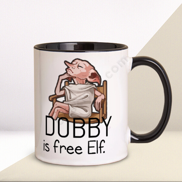 Harry Potter Dobi Artık Özgür Tasarım Kupa online tasarla