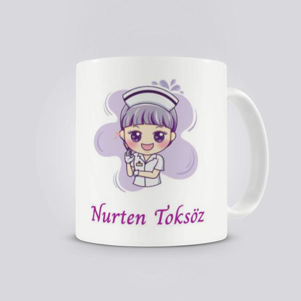 Hemşire Kupa Bardak online tasarla