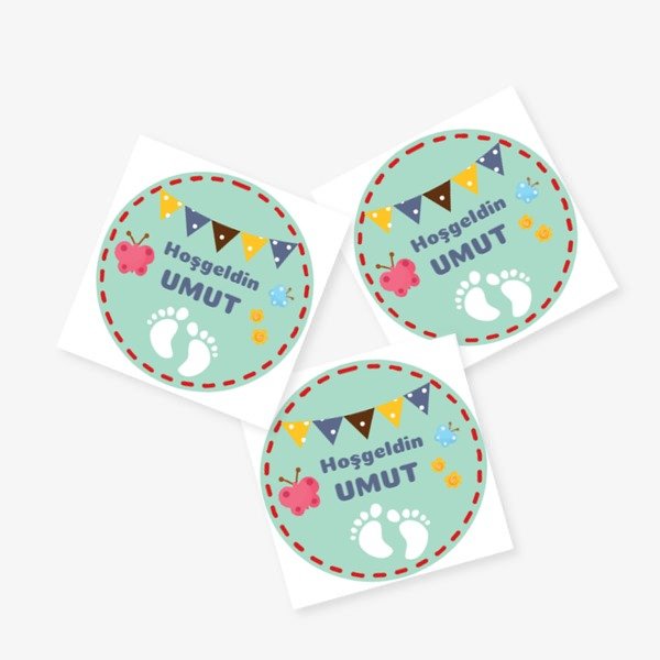 Hoşgeldin Bebek online tasarla