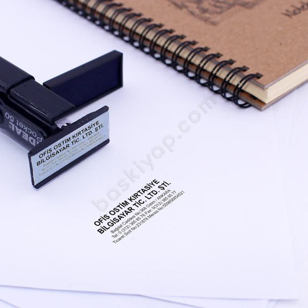 İdeal 80 Firma Kaşesi online tasarla