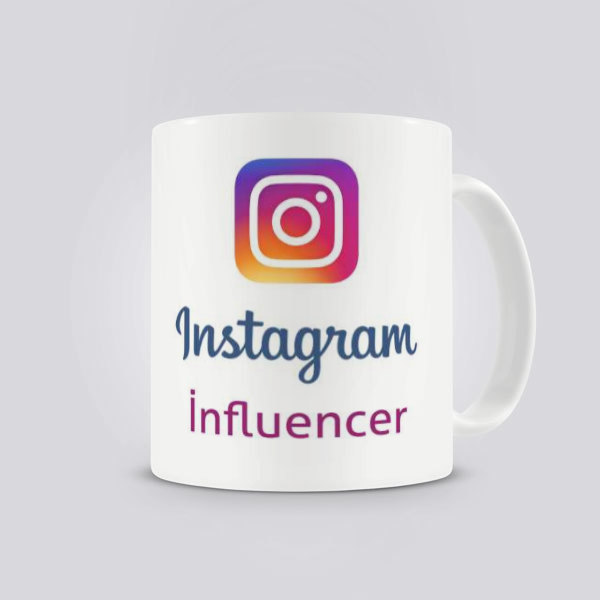 İnstragram İnfluencer Kupa online tasarla
