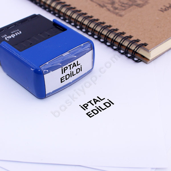 İptal Edildi online tasarla