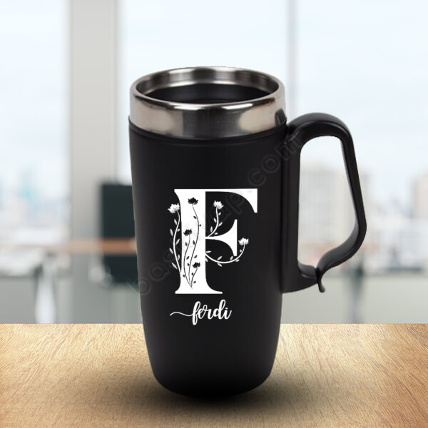 İsim Baş Harfli Termos online tasarla