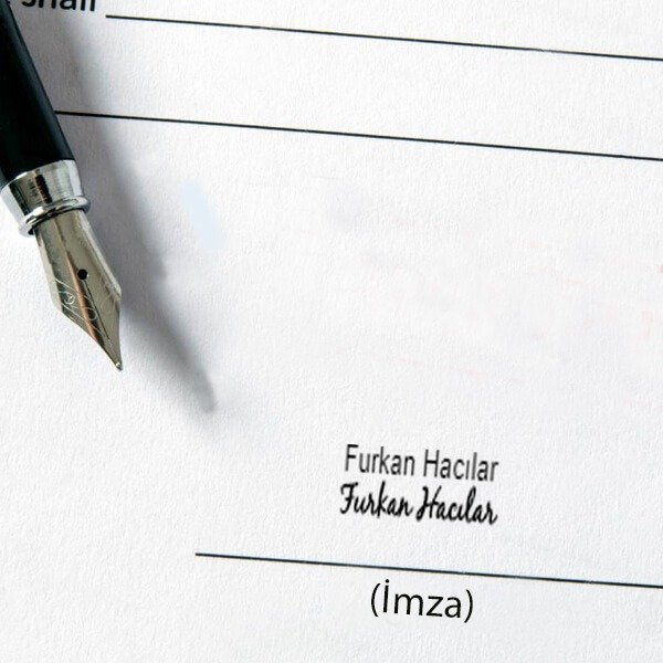 Isim Kaşe online tasarla