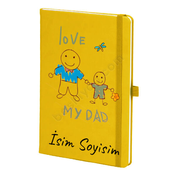 İsme Özel Logo Baskılı Ajanda Defter online tasarla