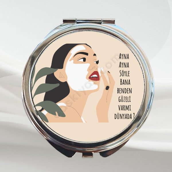 Kadınlara Özel Makyaj Aynası online tasarla