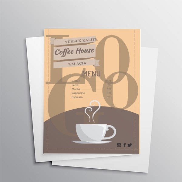 Kahve House Logolu online tasarla