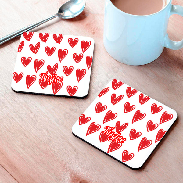 Kalpli Bardak Altlığı online tasarla