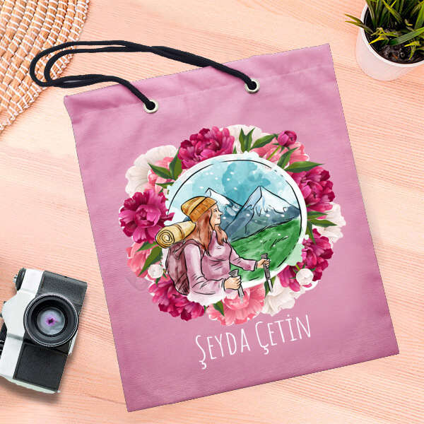 Kamp Tasarımlı Bez Çanta online tasarla