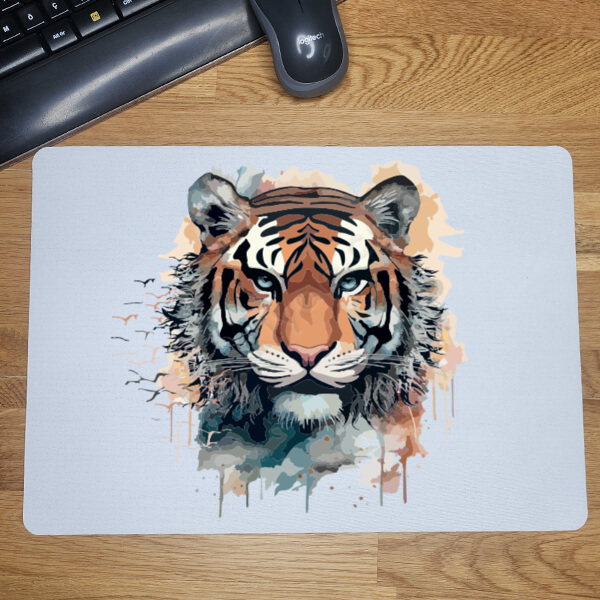 Kaplan Tasarımlı Oyuncu Mouse Pad online tasarla