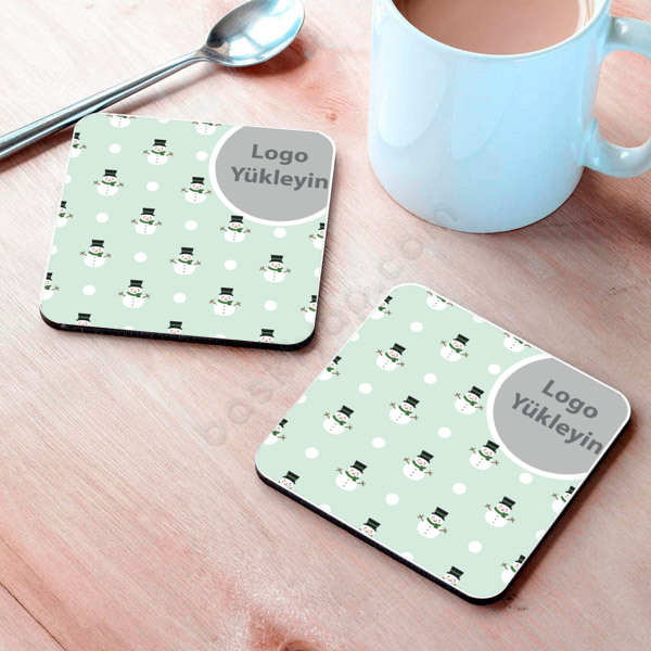 Kardan Adam Bardak Altlığı online tasarla