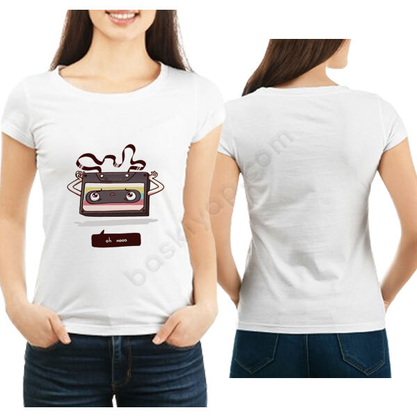 Kaset Tişört online tasarla