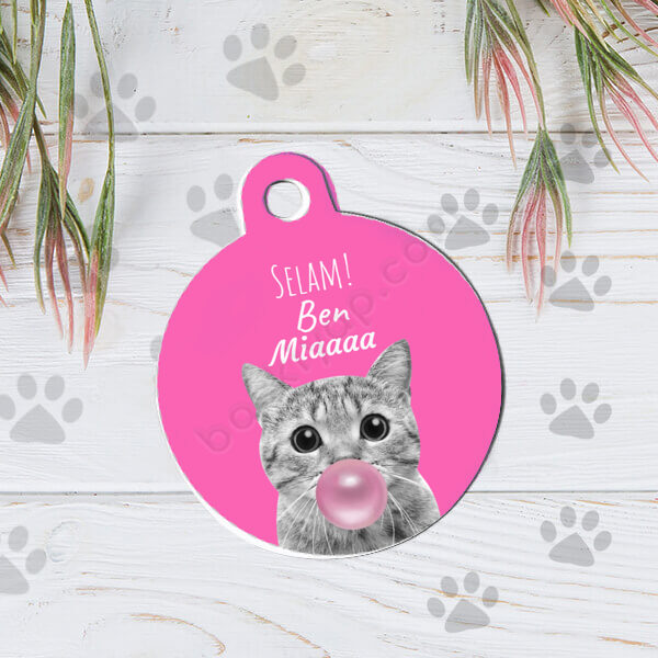 Kedi Köpek İsim Künyesi online tasarla