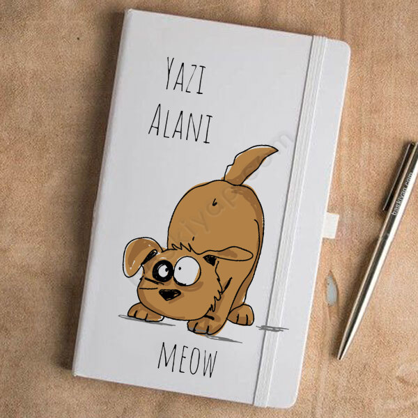 Kedicik Tasarım Baskılı Defter online tasarla